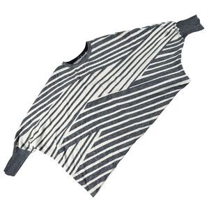 Ming‎ Wang Jacquard Sweater Women's 2-3XL Viscose Soft Geometric Knit Rayon